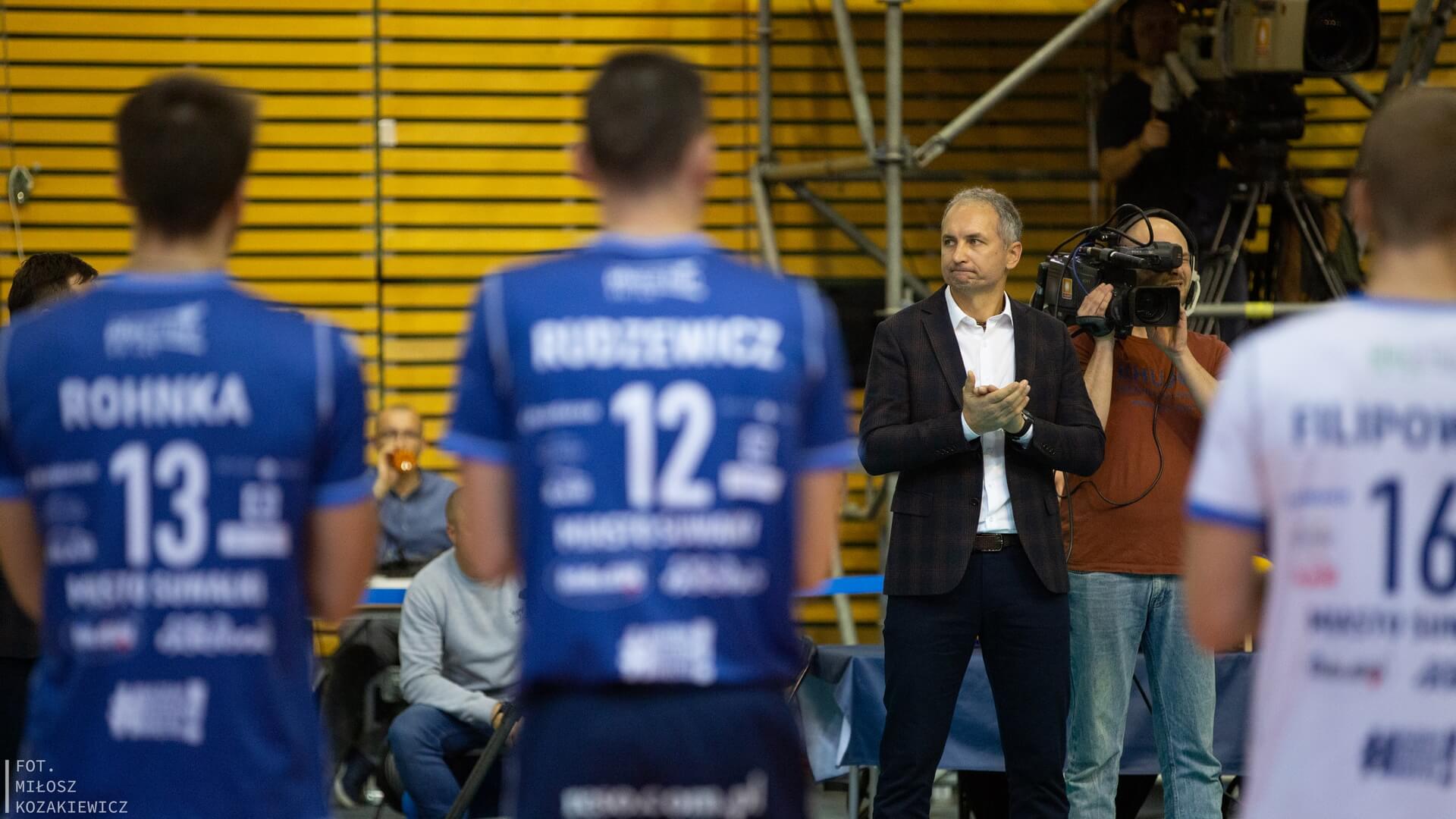 Siatkarze Ślepska Malow Suwałki postawili się mistrzom Polski, ale ostatecznie ulegli ZAKS-ie 1:3