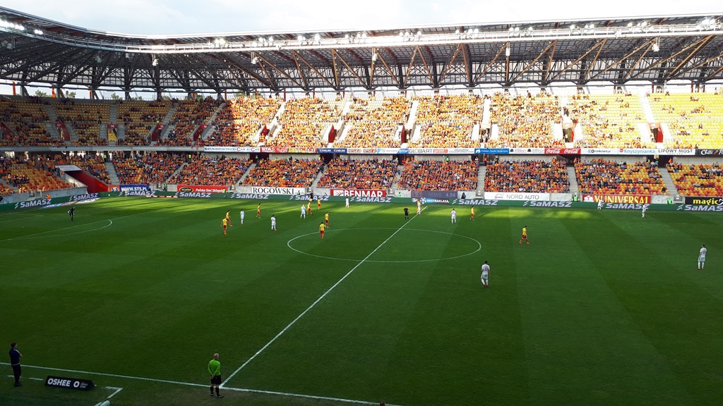 Jagiellonia rozpoczęła decydującą walkę o mistrzostwo Polski - pierwszy mecz z Górnikiem Zabrze