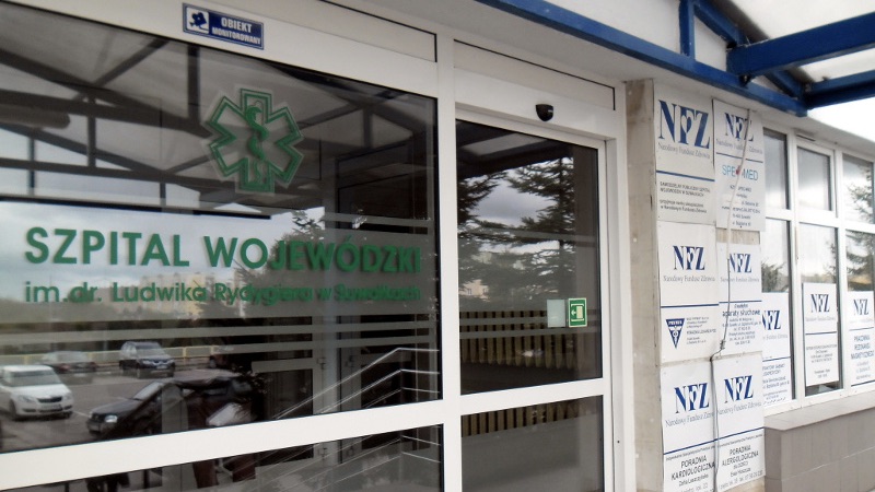 Trwa ekspertyza podziemnego tunelu, łączącego różne budynki kompleksu szpitalnego w Suwałkach