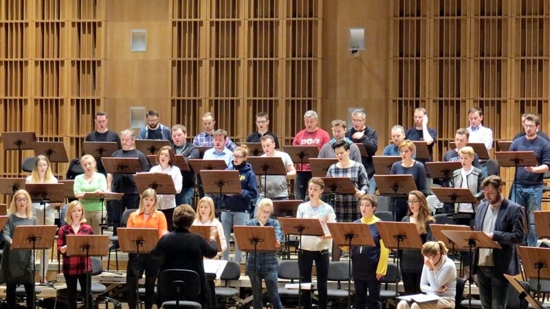 Chór Opery i Filharmonii Podlaskiej nagrał "Całonocne czuwanie" Sergiusza Rachaminowa