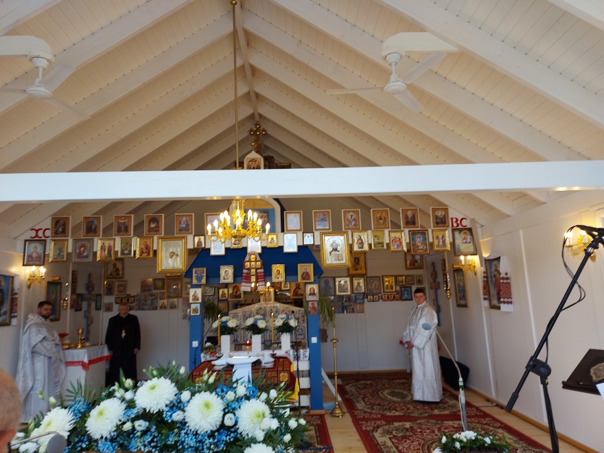 Wyświęcenie kapliczki w Miękiszach 30.04.2022