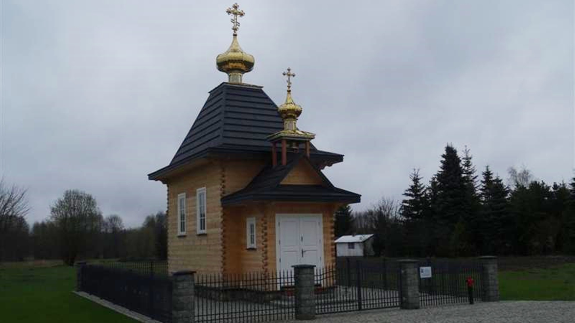Pierwsza liturgia święta w kaplicy św. Męczennika Jerzego Stepaniuka w Policznej