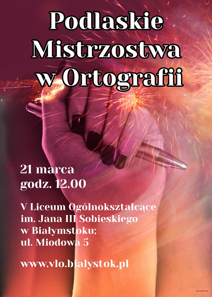 XIX Podlaskie Mistrzostwa w Ortografii