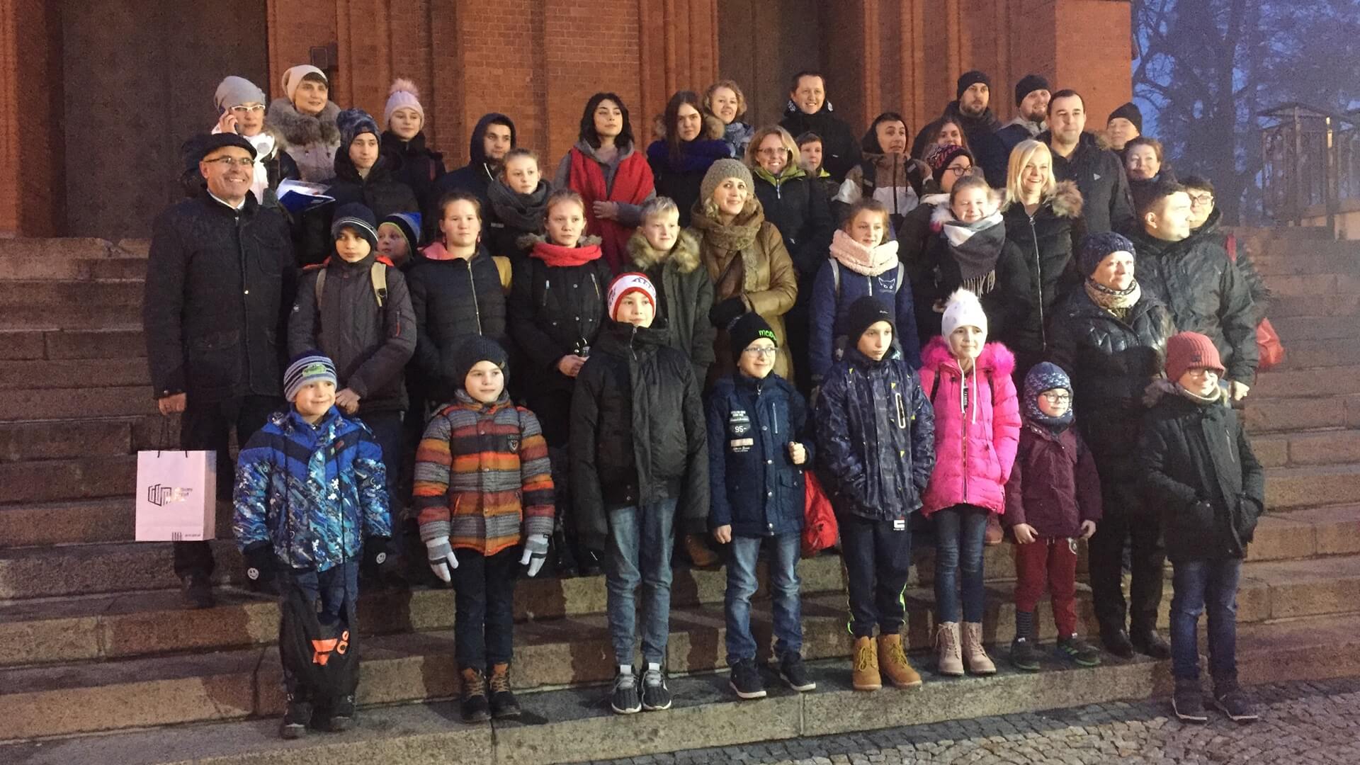 Dzieci z Litwy przyjechały na święta do Białegostoku