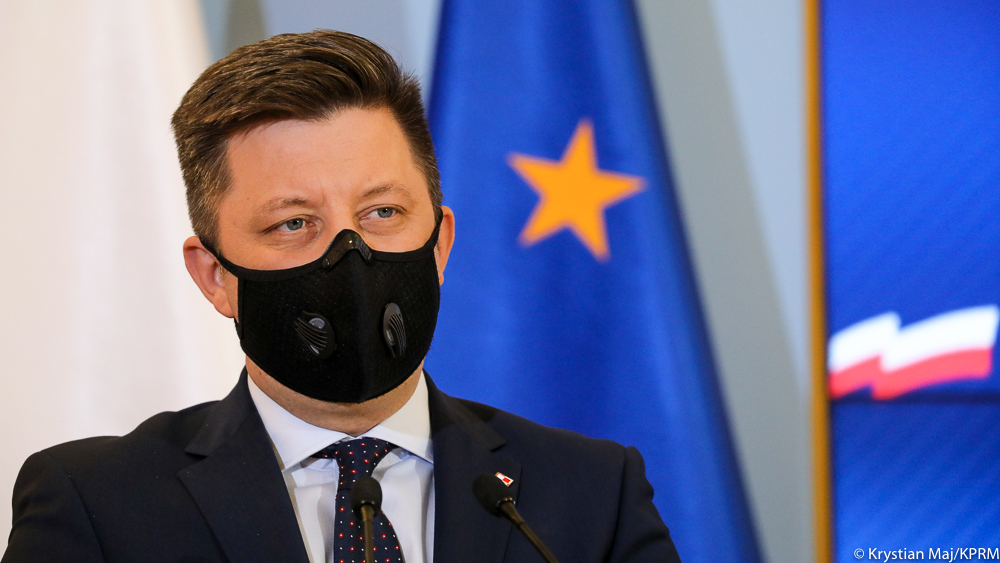 Michał Dworczyk: druga dawka szczepionki AstraZeneca po 12 tygodniach - Pfizer po 42 dniach
