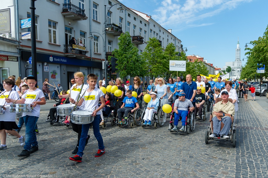 16. Marsz Godności Osób Niepełnosprawnych przeszedł ulicami Białegostoku