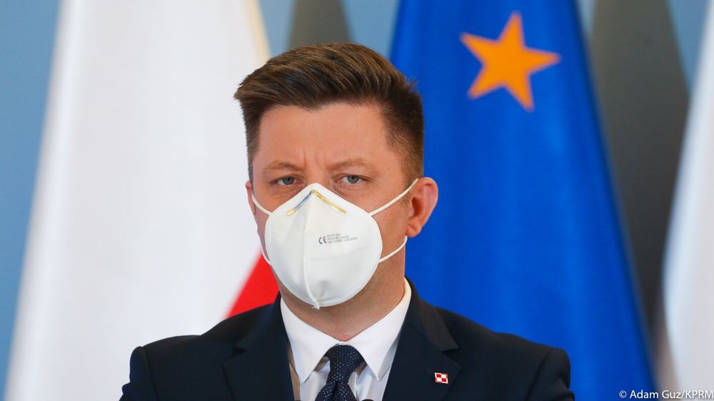 Michał Dworczyk: osoby, które nie korzystają ze swojego terminu szczepienia AstrąZeneką trafiają na koniec kolejki