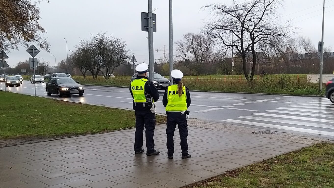 Akcja podlaskiej policji związana z bezpieczeństwem pieszych i rowerzystów