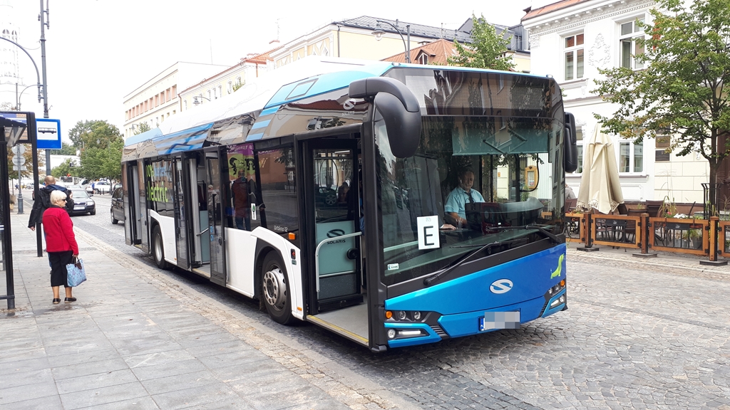 W Białymstoku rozpoczęto testy autobusu elektrycznego