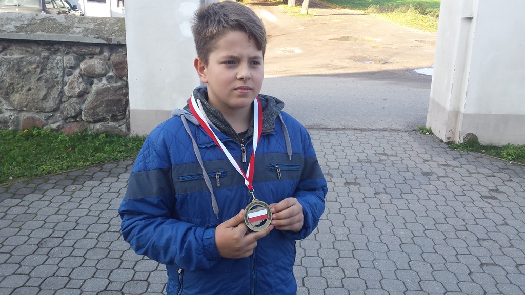 12-letni Sebastian z Sokółki dostał medal Młody Bohater od wiceministra Zielińskiego