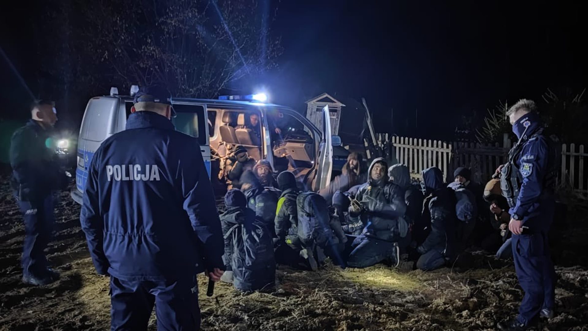 Dwie duże grupy imigrantów przedostały się do Polski z terytorium Białorusi