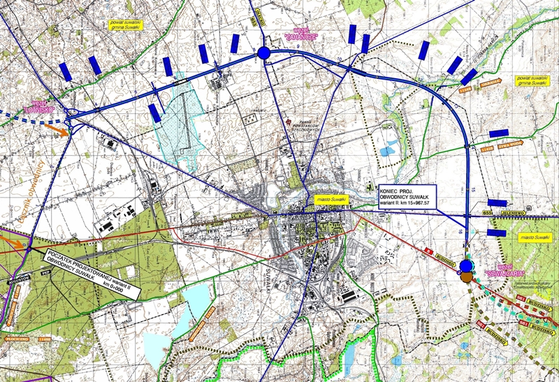 Budowa obwodnicy Suwałk - właściciele gruntów zapowiadają walkę