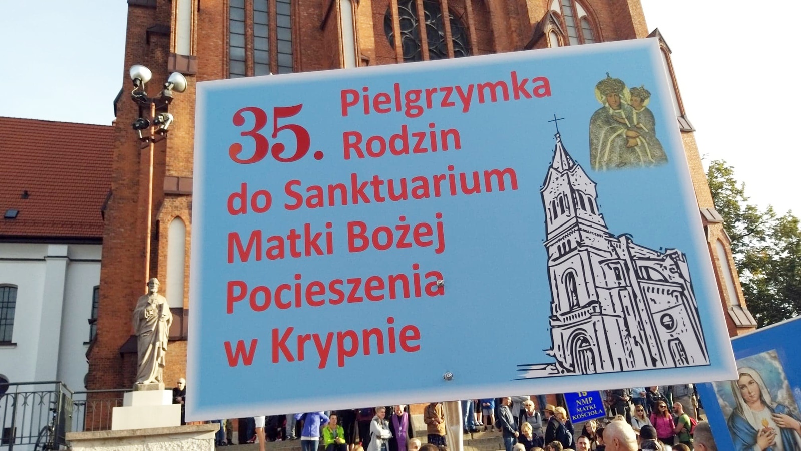 Pielgrzymi wyruszyli z Białegostoku do Sanktuarium Matki Bożej Pocieszenia w Krypnie