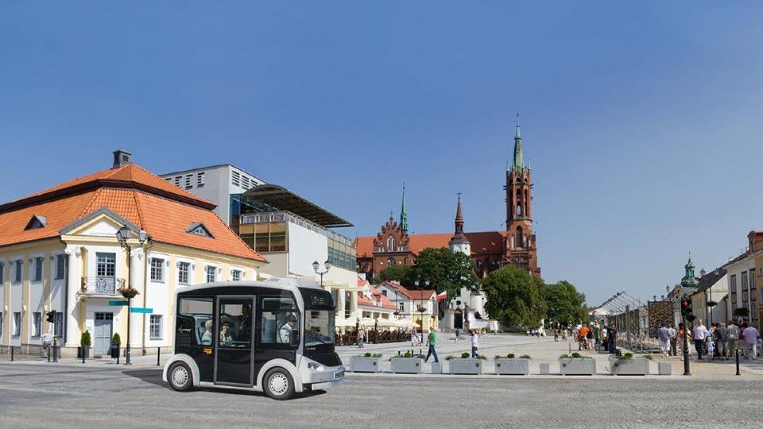 Elektryczny mini-autobus będzie jeździł ulicami Białegostoku