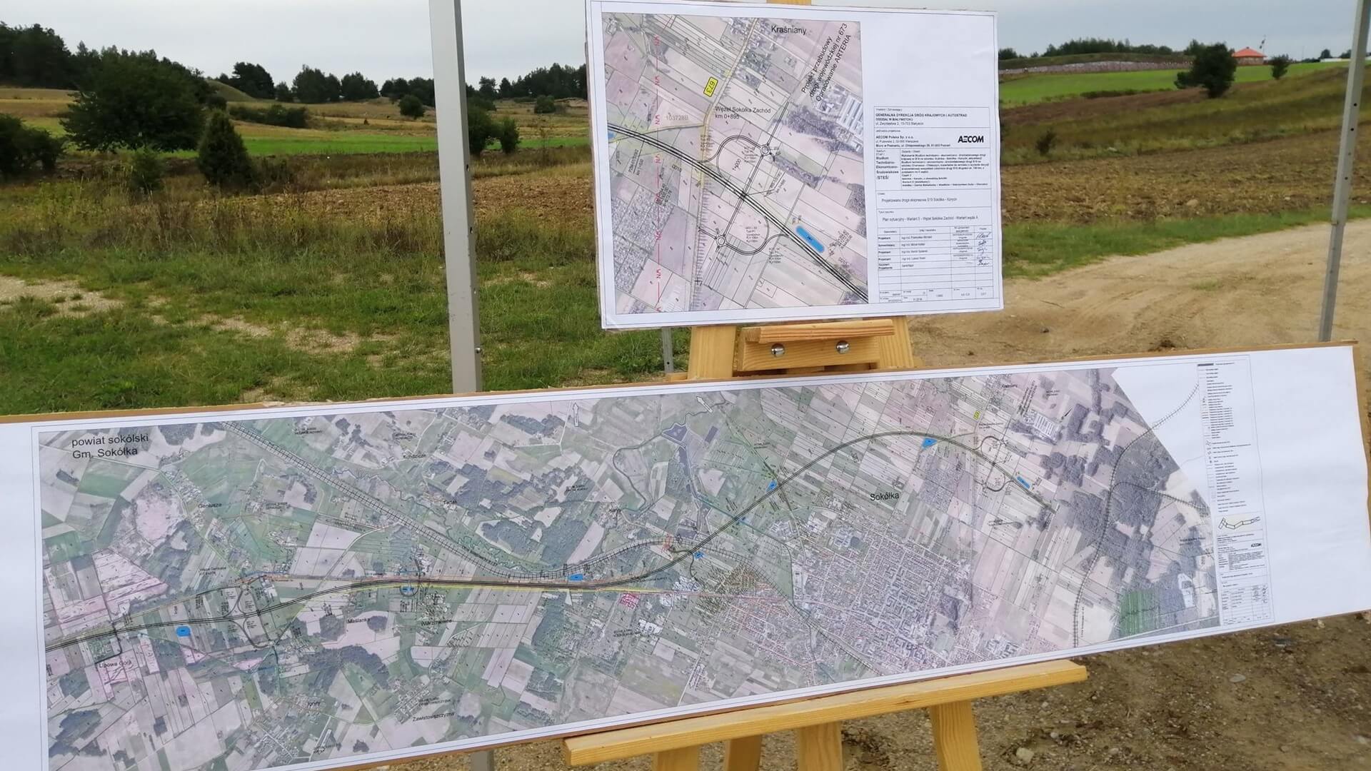 W Kuźnicy mówiono o przebiegu drogi S19 Kuźnica - Sokółka