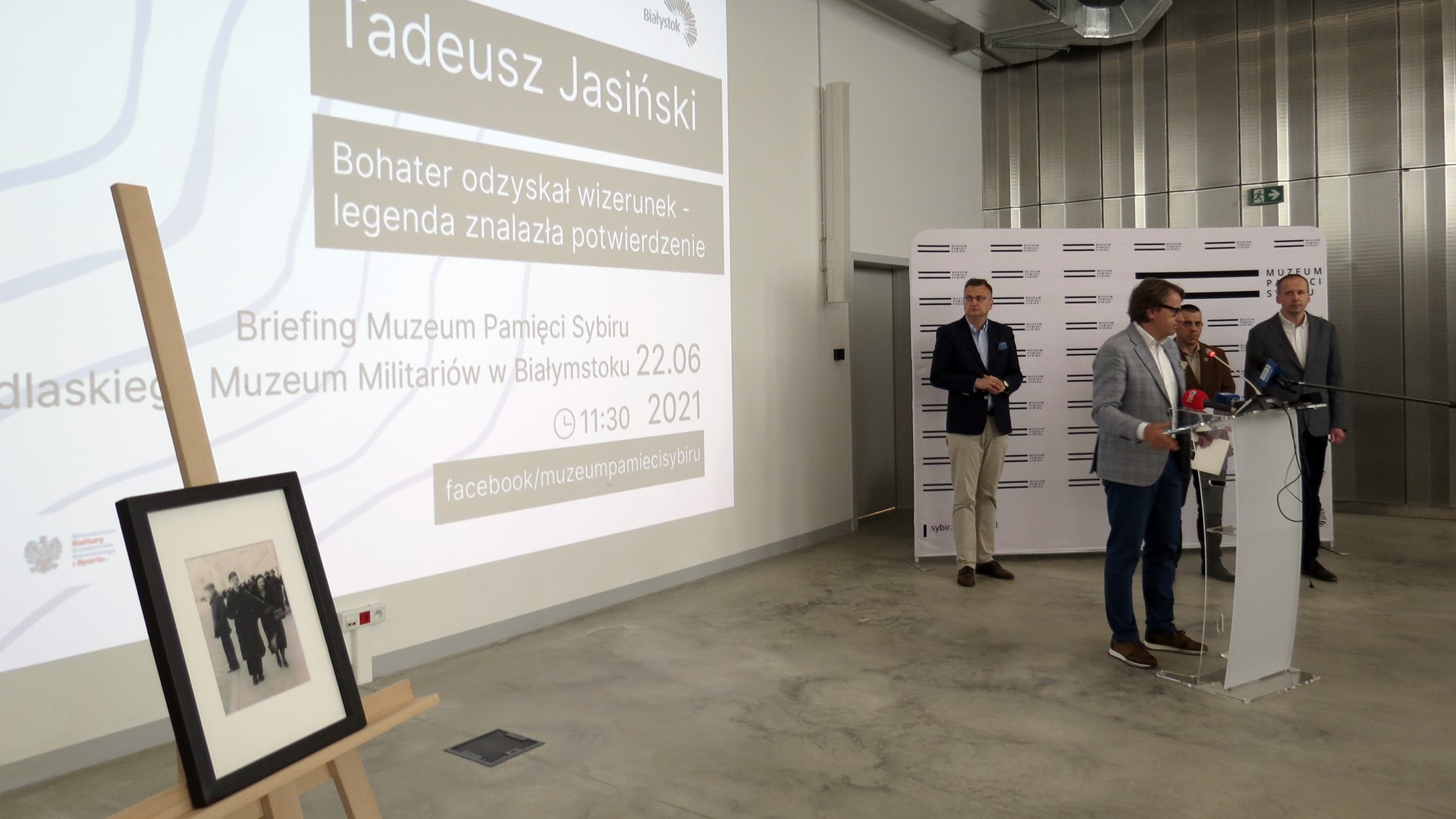 Bohaterski obrońca Grodna - Tadzio Jasiński