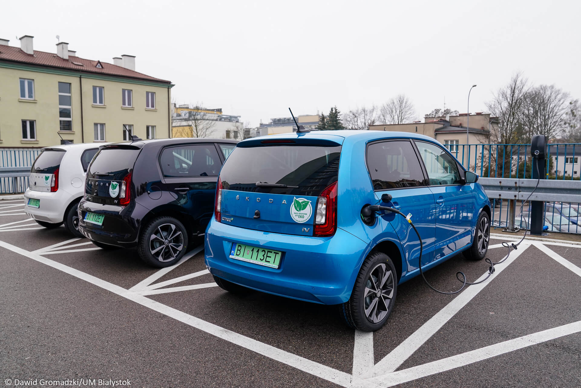 Urzędnicy białostockiego magistratu będą jeździć elektrycznymi samochodami