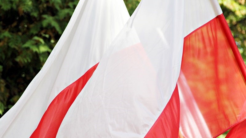 Patriotyczny mural na białostockim przedszkolu - powstał na 100-lecie niepodległości