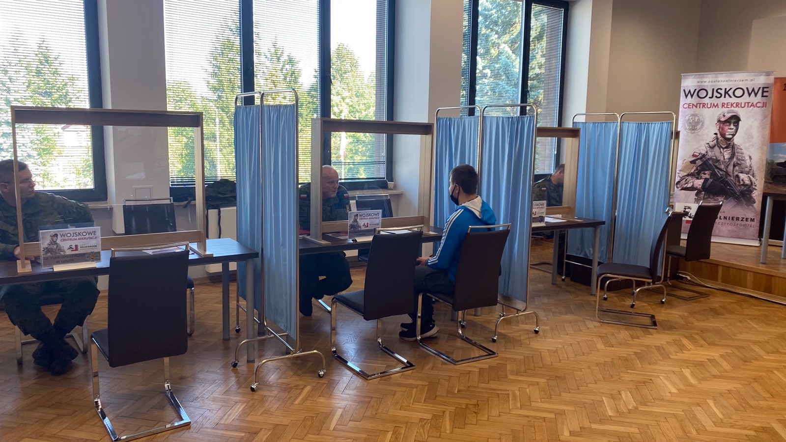 Dwudniowy nabór w Wojskowym Centrum Rekrutacji w Siemiatyczach