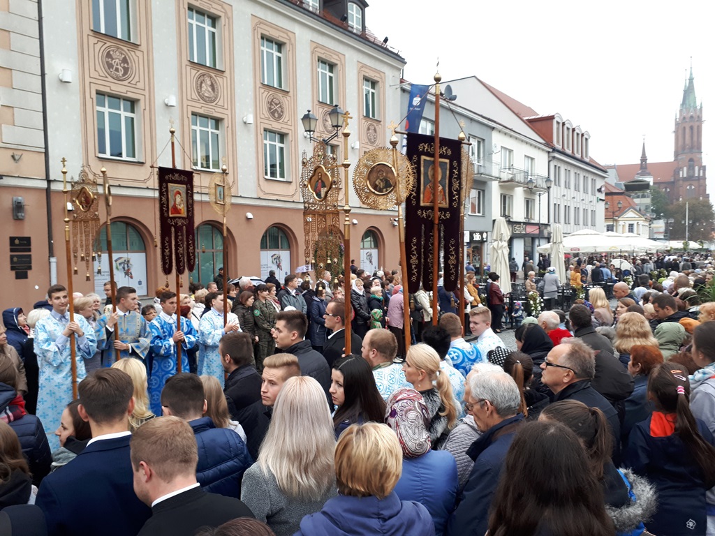 Prawosławni świętowali 25 rocznicę przeniesienia relikwii św. męczennika Gabriela do Białegostoku