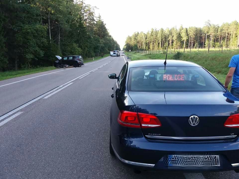 Śmiertelny wypadek za Augustowem – zginął 46-letni motocyklista