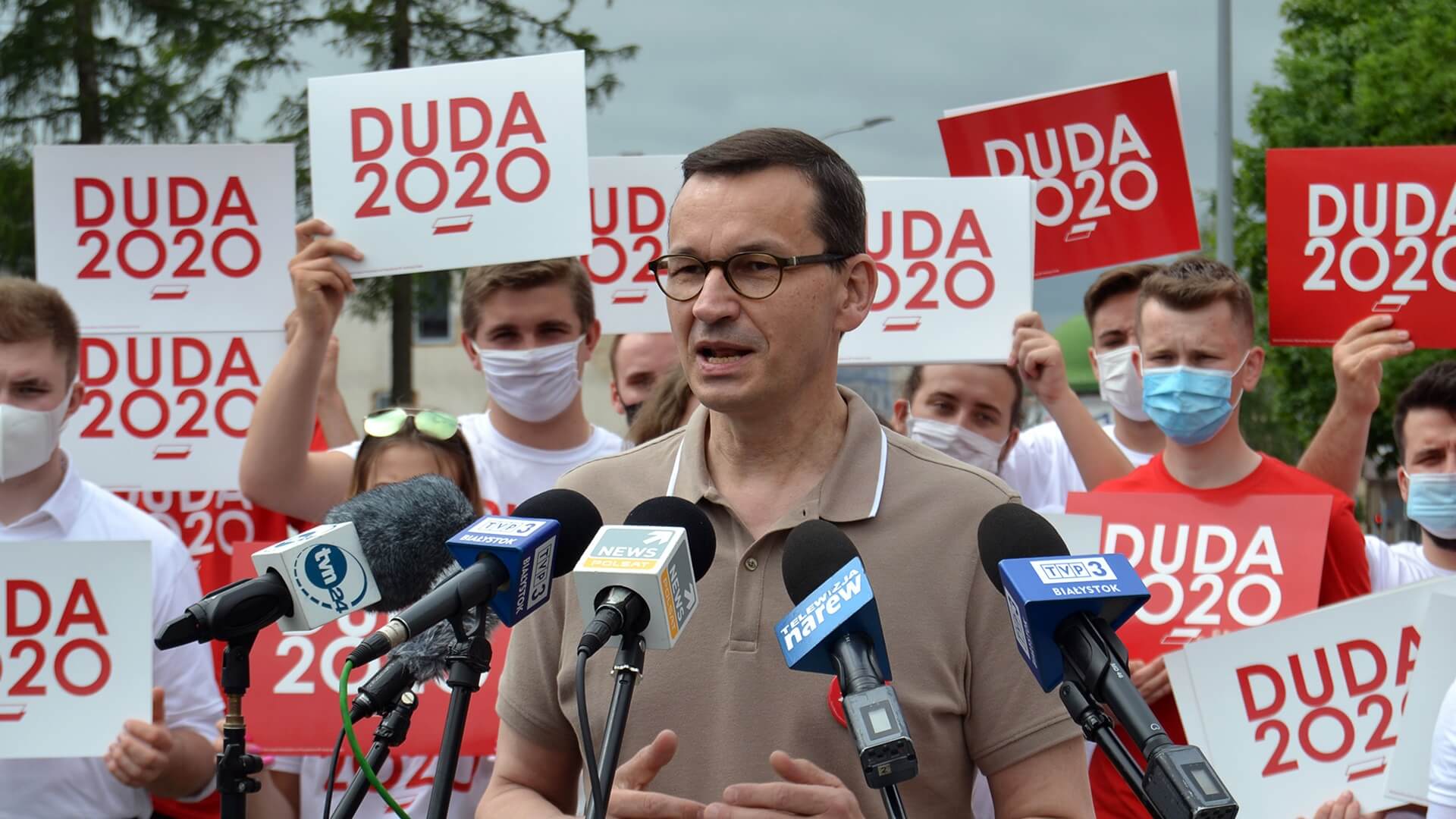 "Pójdźmy 12 lipca na wybory" - zachęca premier Morawiecki