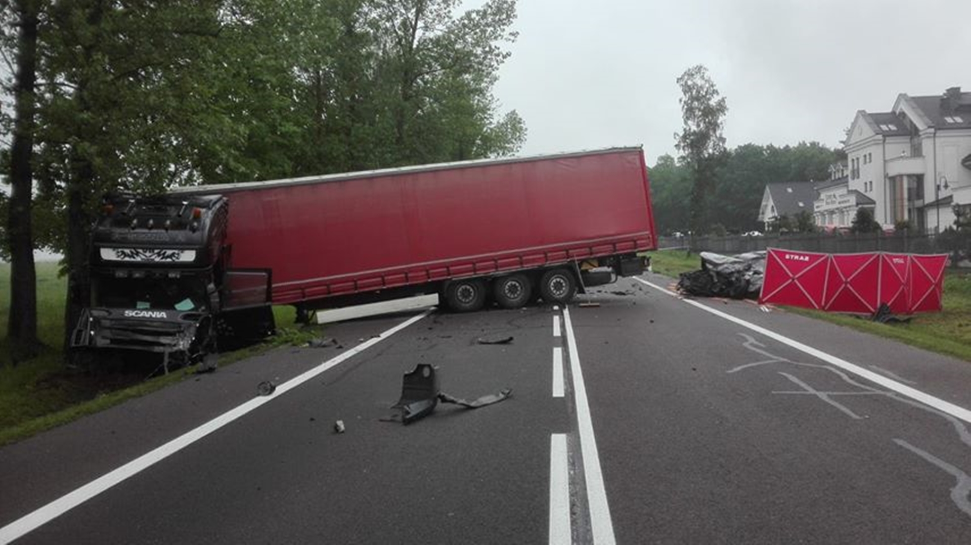 Śmiertelny wypadek na DK19 między Bielskiem Podlaskim a Boćkami