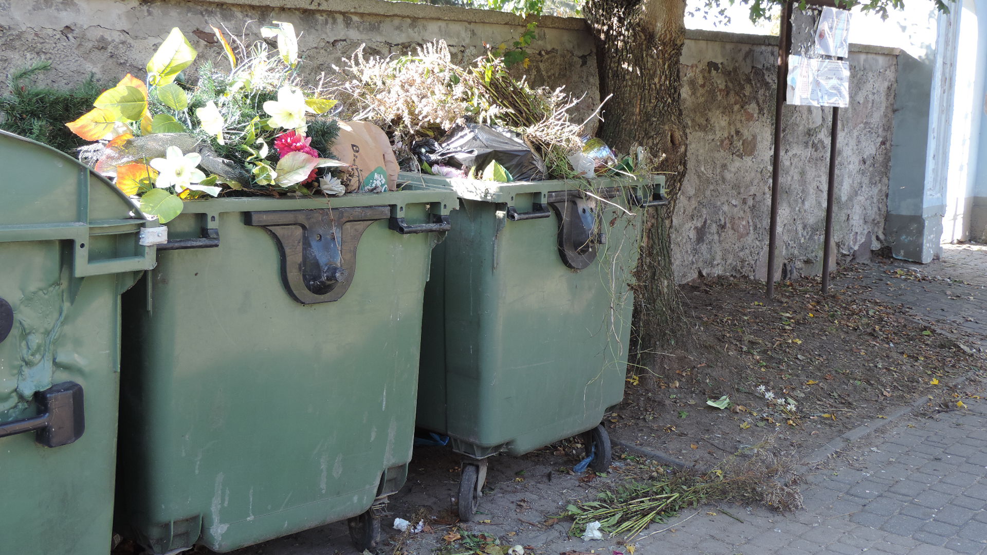 Biskup łomżyński Janusz Stepnowski apeluje, aby nie układać na grobach plastikowych kwiatów