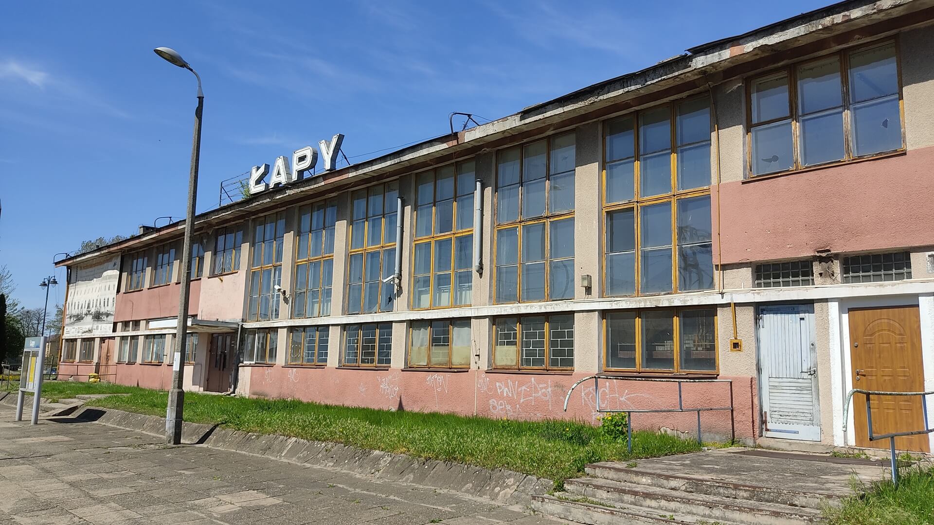 Dworzec kolejowy w Łapach do wyburzenia