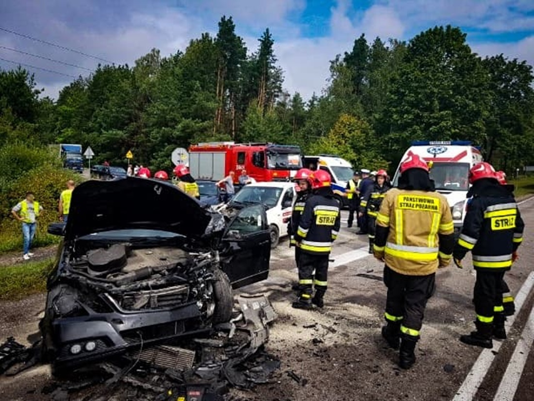 Tragedia na DK 19 - dwie osoby nie żyją, 2 ranne w szpitalu