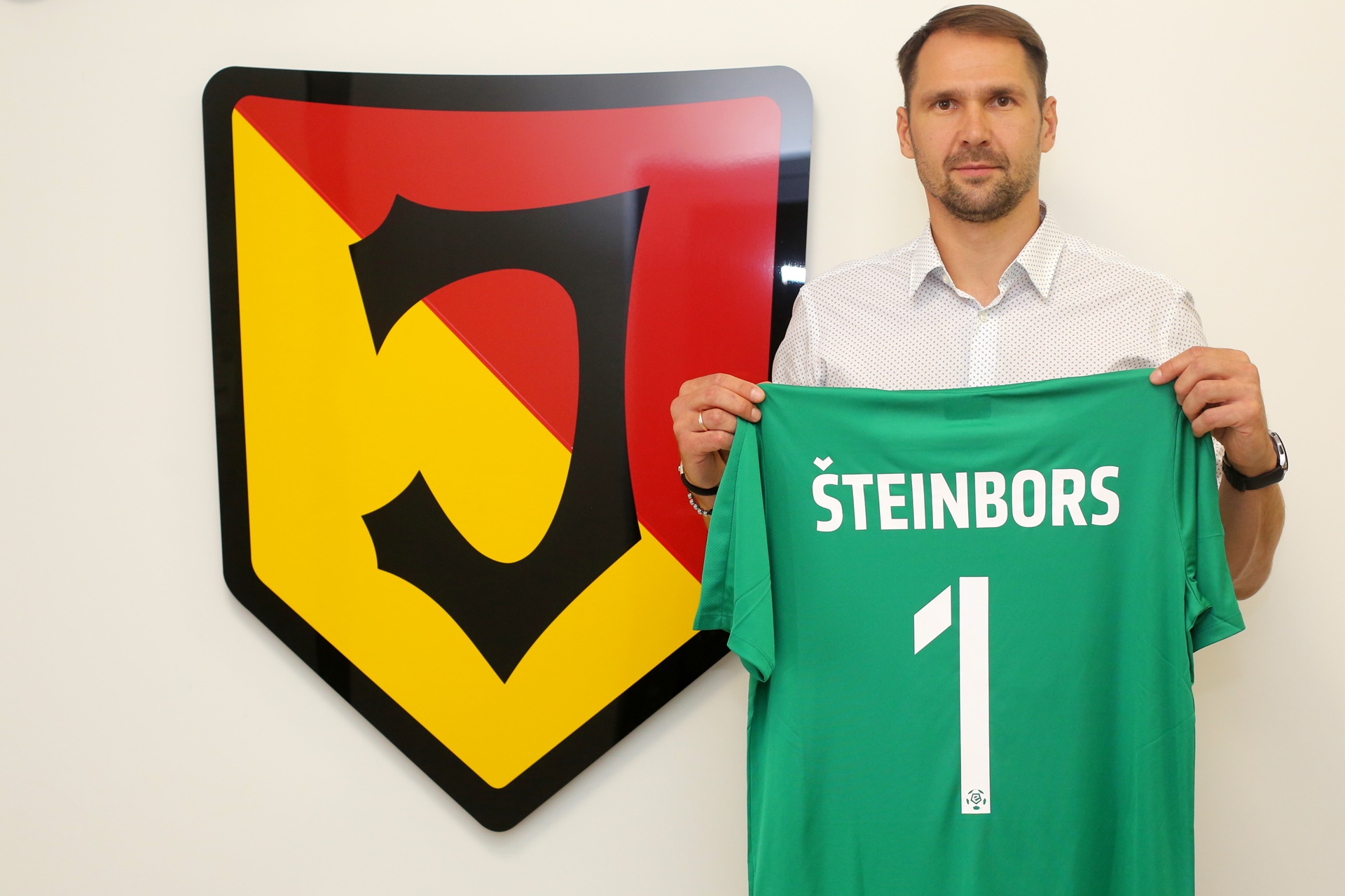 Ekstraklasa piłkarska - Pavels Steinbors bramkarzem Jagiellonii