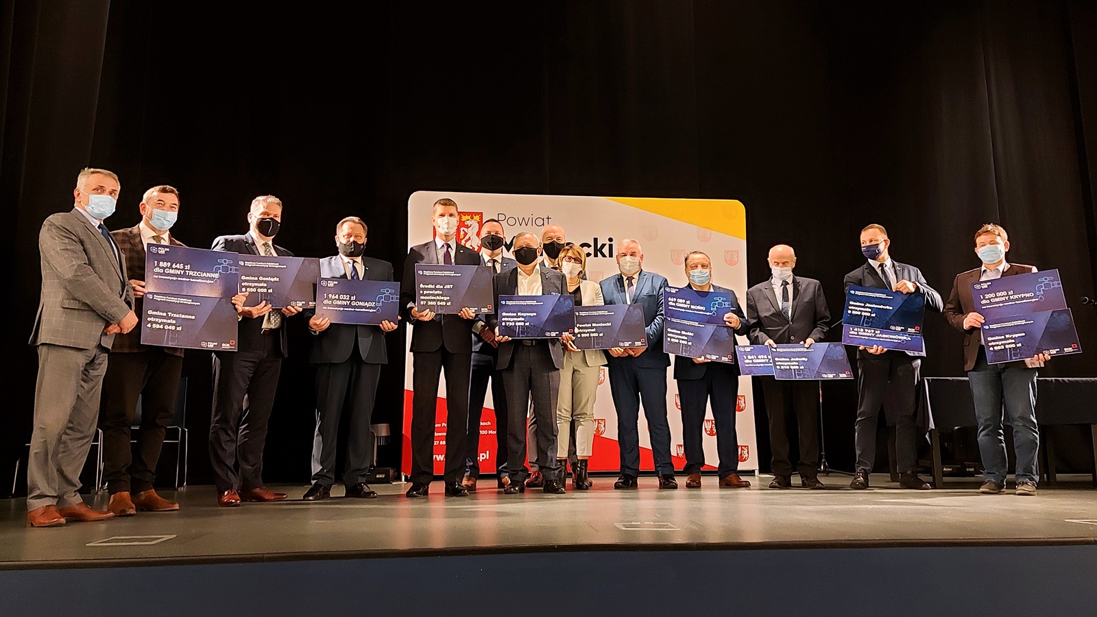 Prawie 70 mln zł w ramach programu Polski Ład trafi do samorządów z powiatu monieckiego