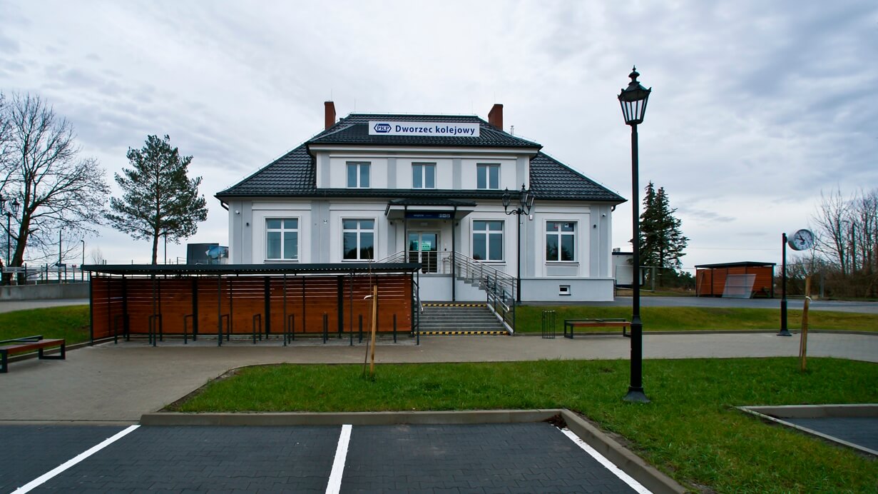 Dworzec kolejowy w Siemiatyczach otwarty po modernizacji [zdjęcia]