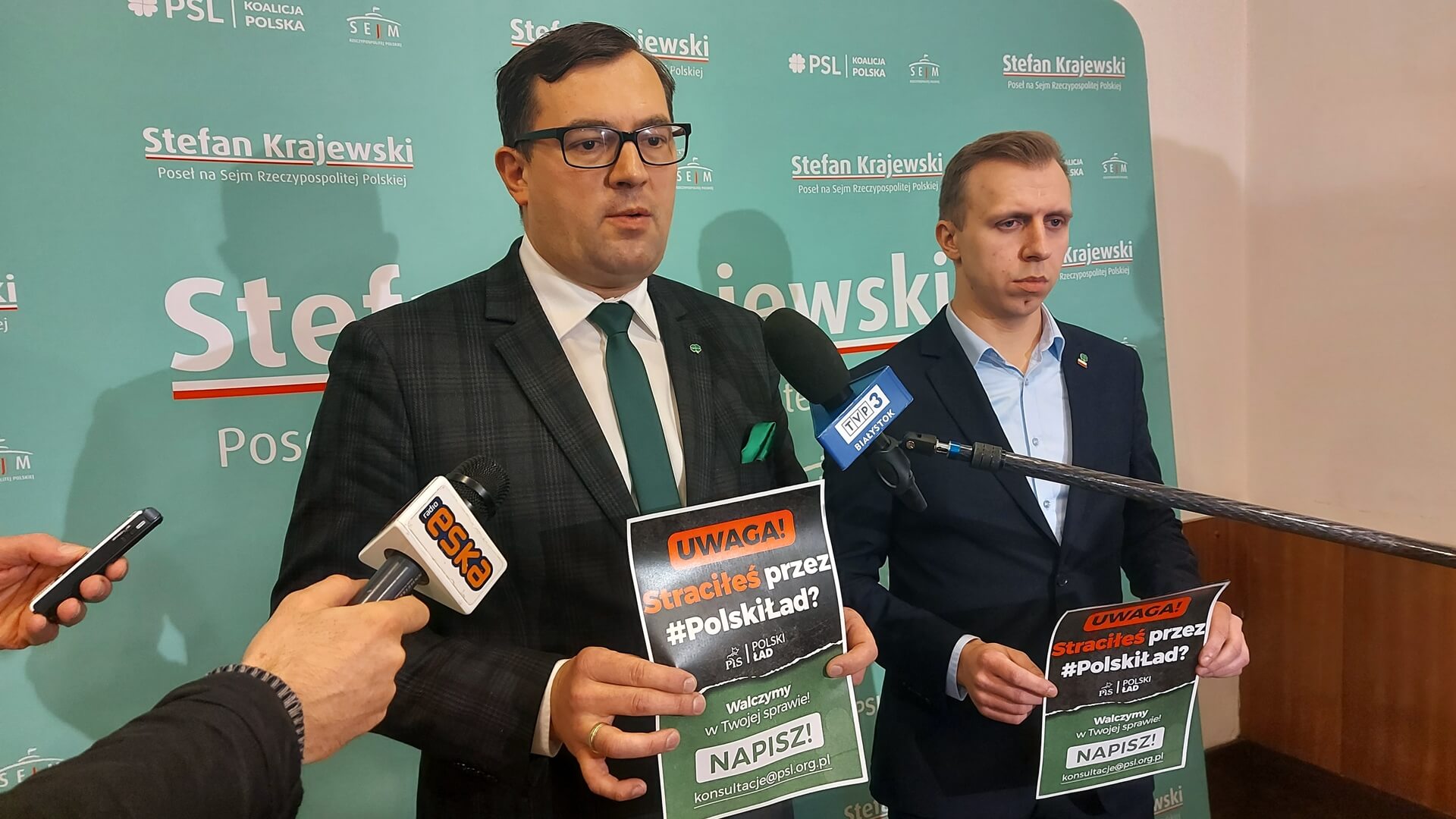 Podlascy działacze PSL włączyli się w promocję akcji skierowanej do podatników