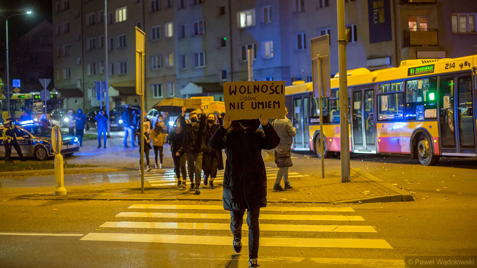 Mieszkańcy regionu kolejny dzień protestują po orzeczeniu TK ws. aborcji