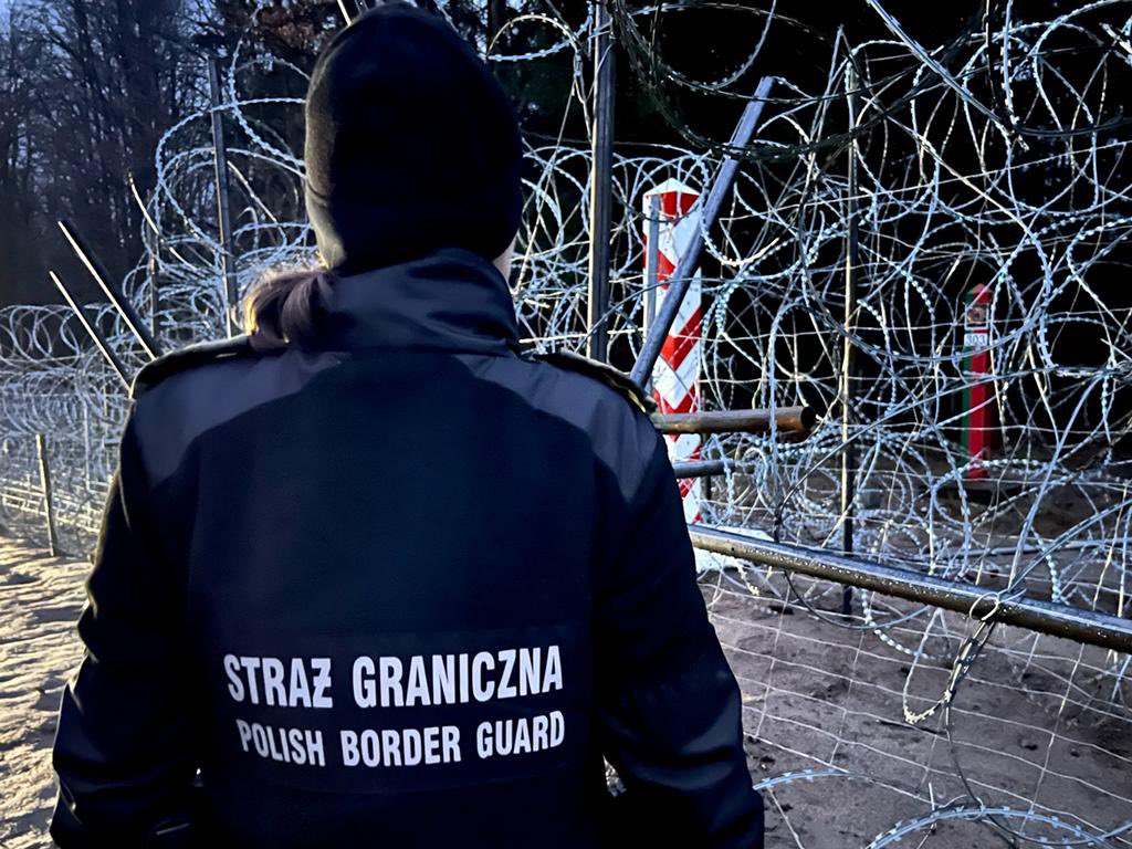 Ostatniej doby Straż Graniczna zanotowała 125 prób nielegalnego przekroczenia granicy