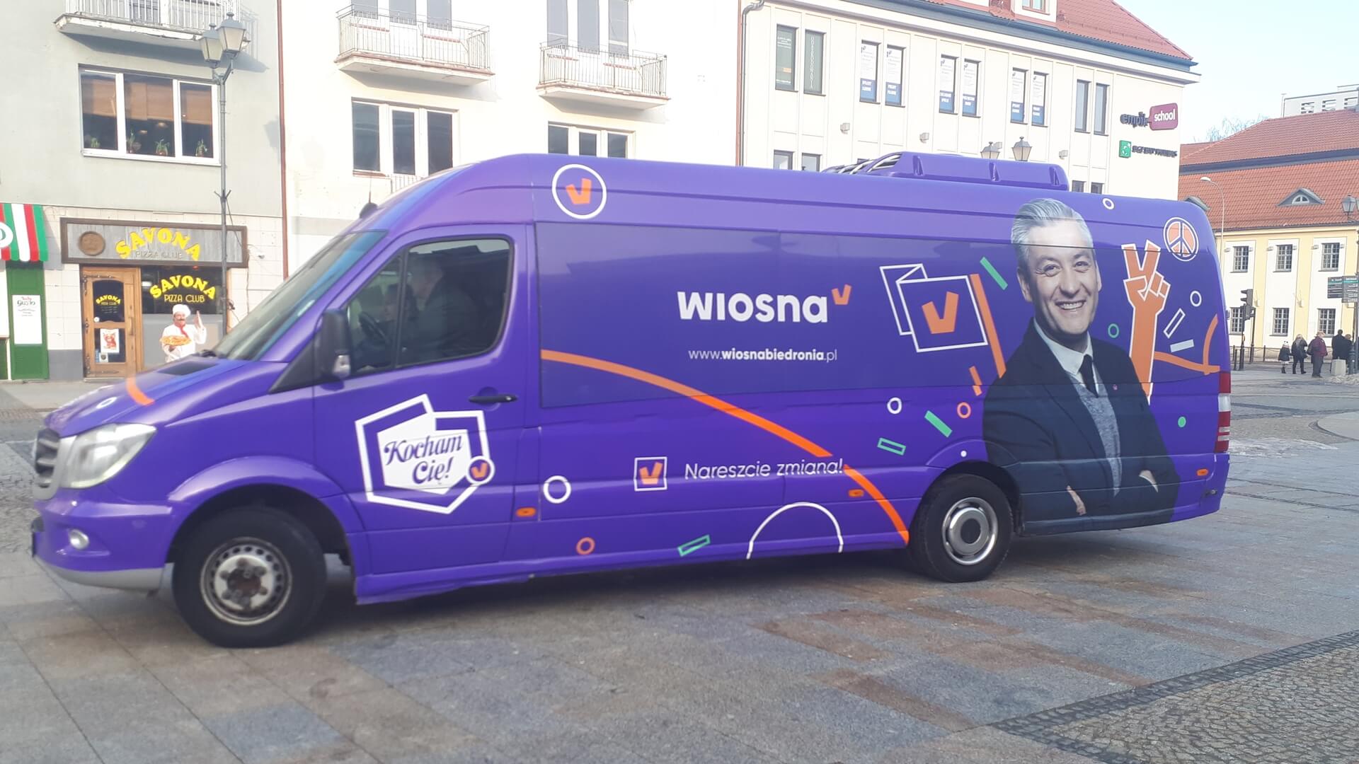 "Wiosna" Biedronia rozpoczęła zbieranie podpisów pod listami do Parlamentu Europejskiego