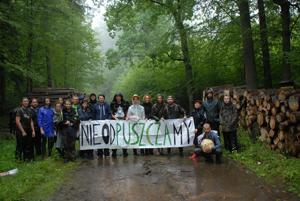 "Nie odPUSZCZAmy" – kolejny protest w obronie Puszczy Białowieskiej