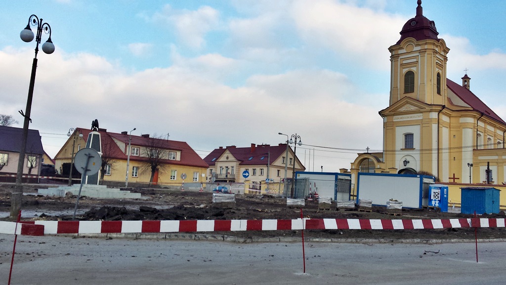 Zamknięte centrum Choroszczy - kierowcy muszą korzystać z objazdów