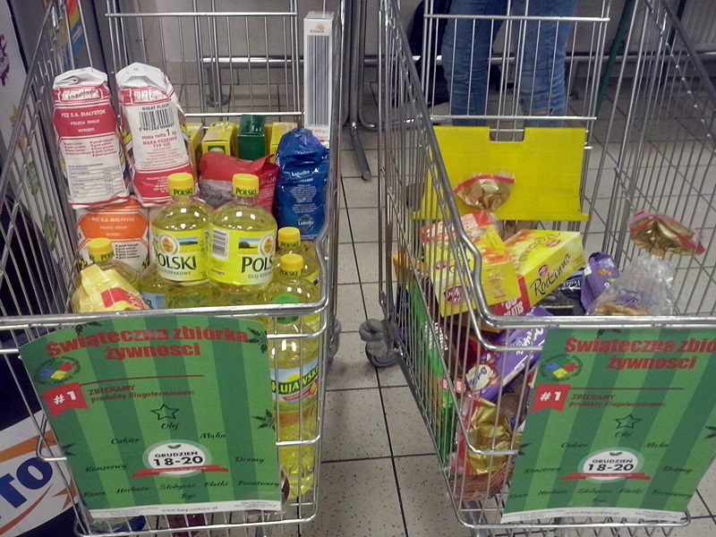 Świąteczna Zbiórka Żywności w Podlaskiem