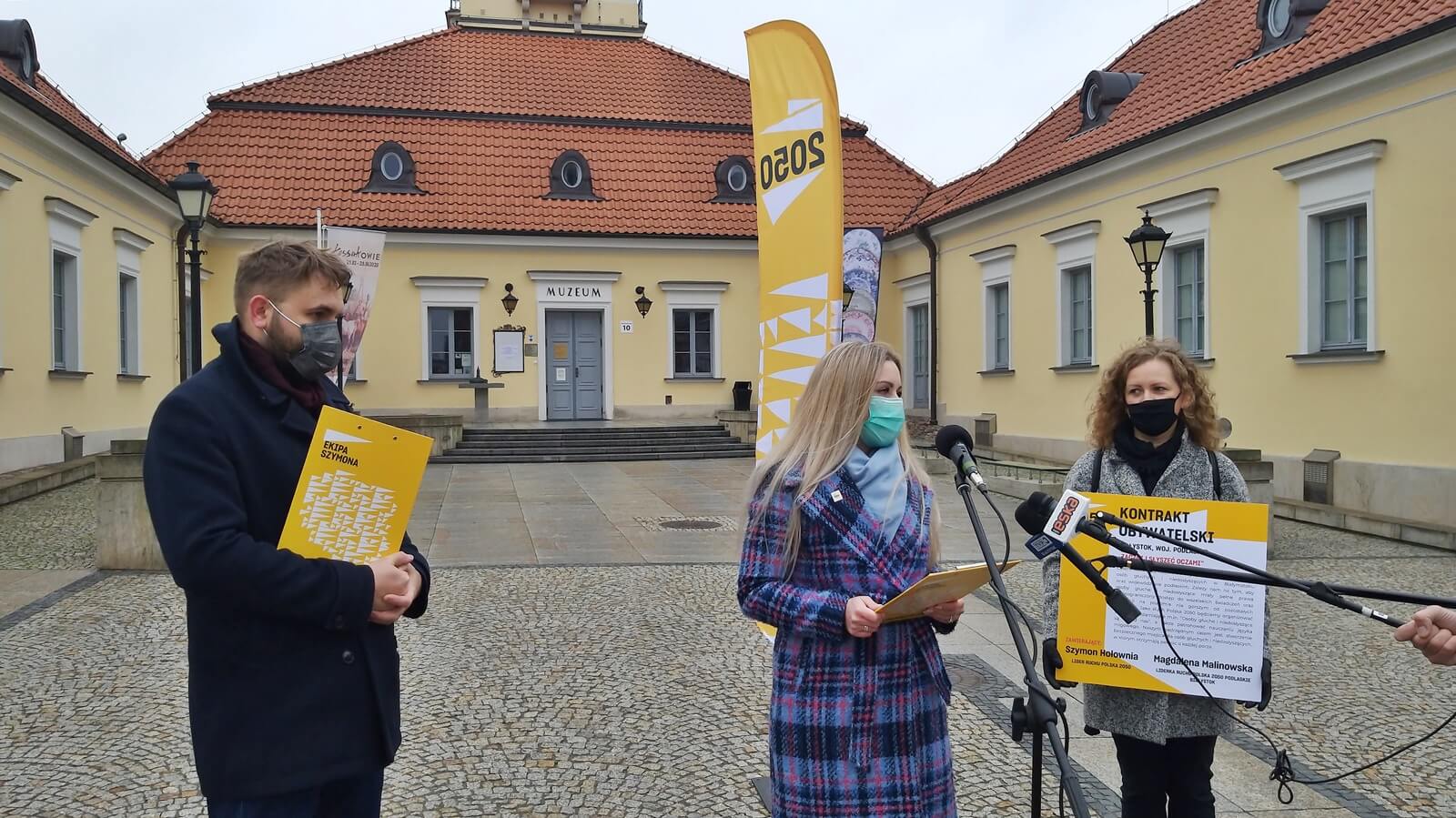 Stowarzyszenie Polska 2050 rozpoczęło akcję "Zacznij słyszeć oczami"