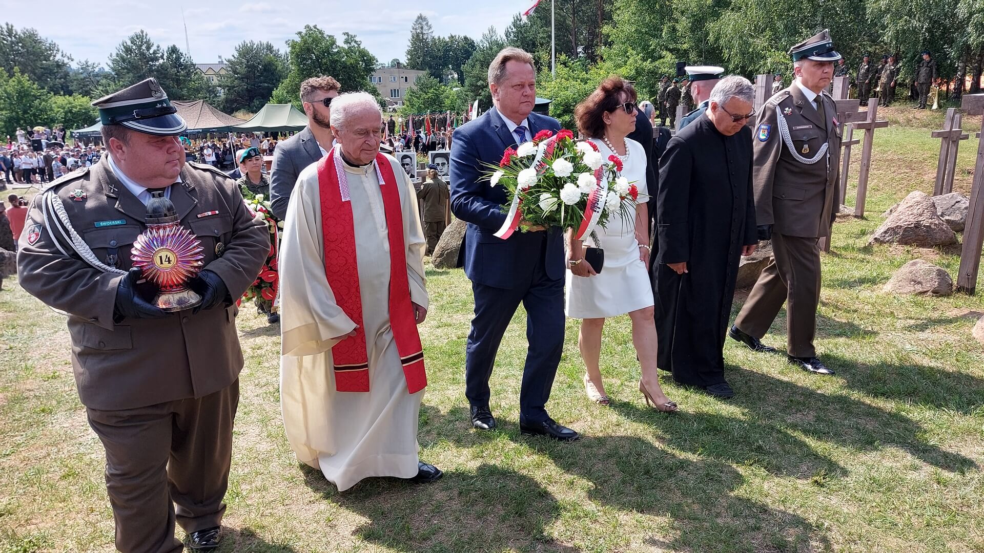 76. rocznica Obławy Augustowskiej - obchody w Gibach