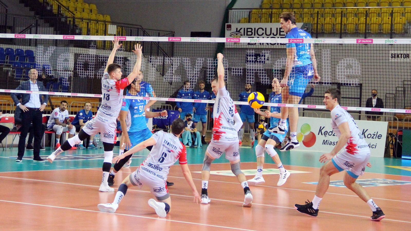 Było blisko niespodzianki, ale ostatecznie ZAKSA pokonuje Ślepsk Malow Suwałki 3:1