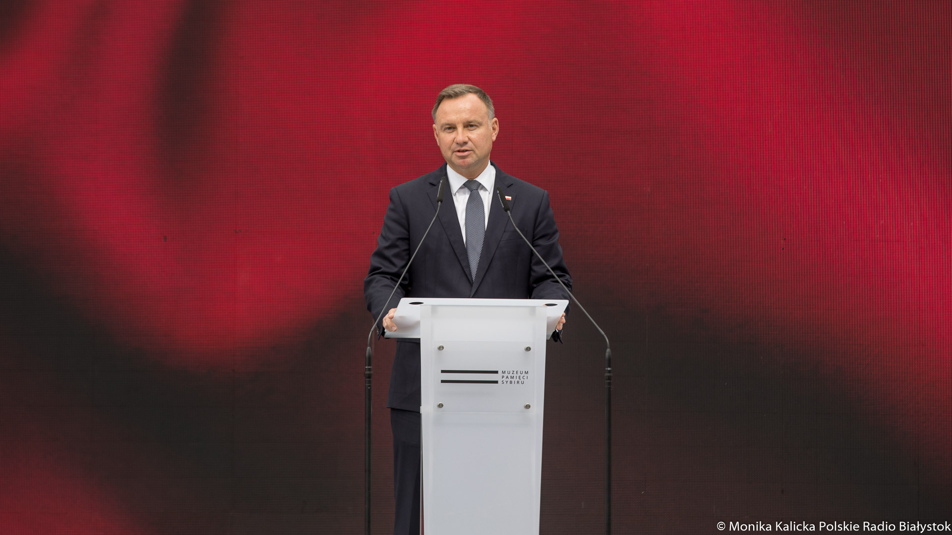 Prezydent Andrzej Duda spotkał się z samorządowcami - w tym z prezydentem Tadeuszem Truskolaskim