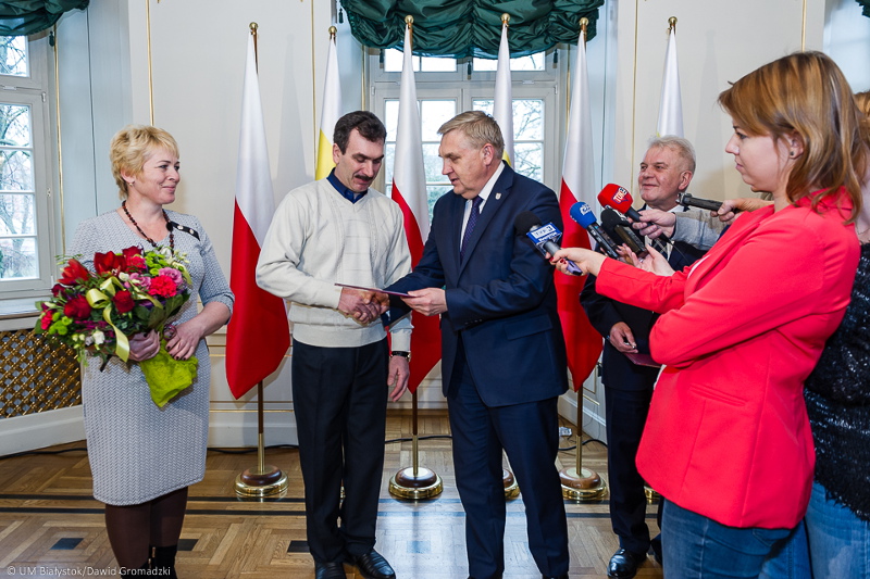 Rodzina repatriantów z Kazachstanu zamieszkała w Białymstoku