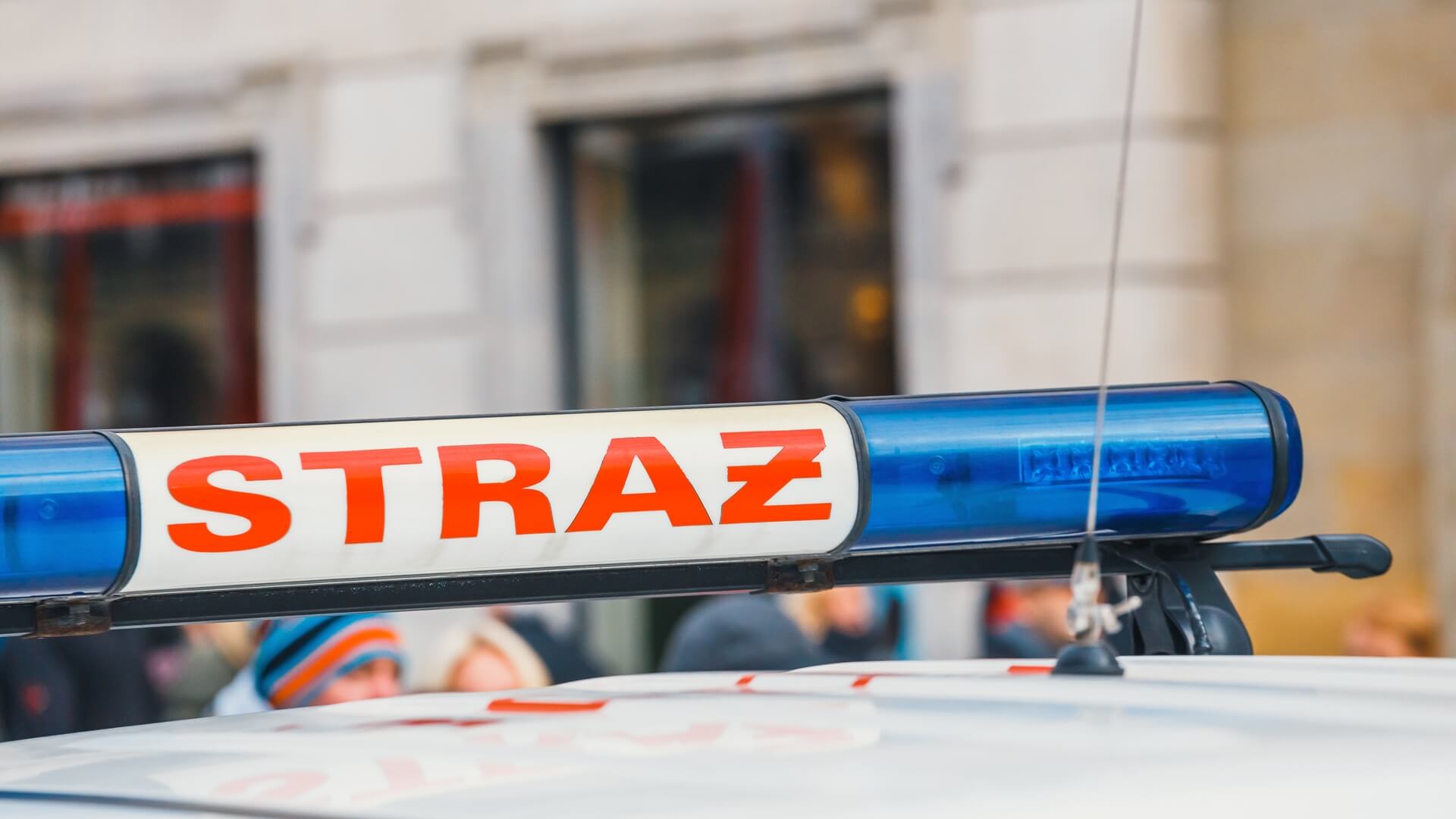 Pożar w Urzędzie Wojewódzkim przy ul. Mickiewicza w Białymstoku