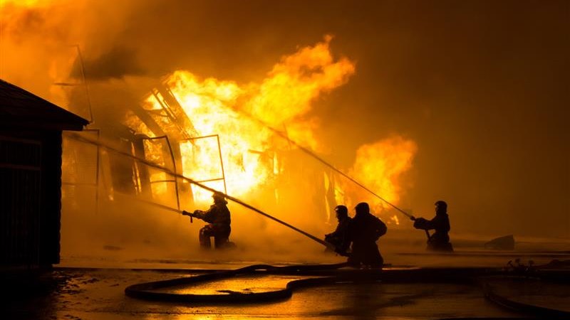 Pożar bloku w Szudziałowie - 8 osób ewakuowanych