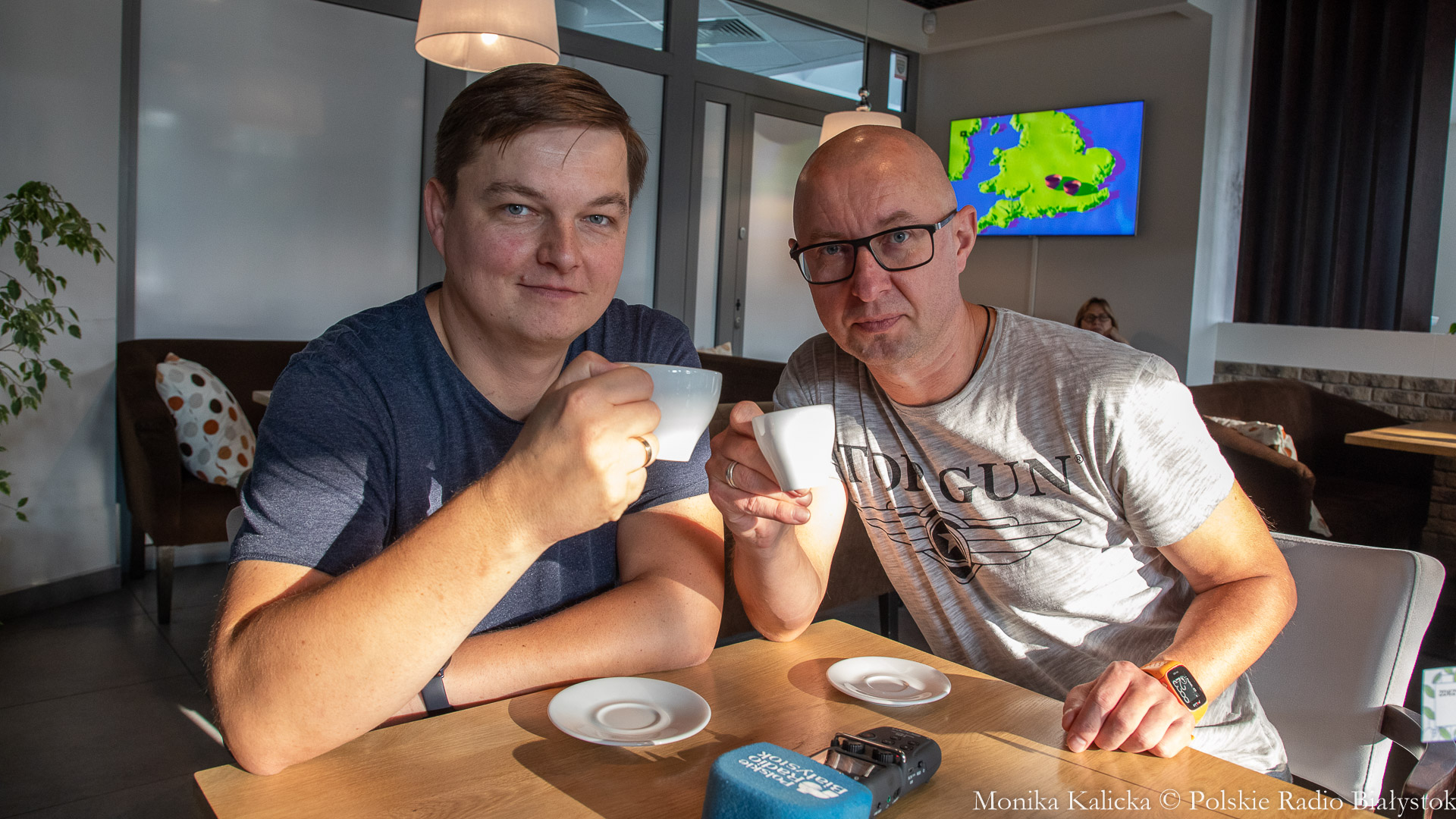 Espresso, latte, cappuccino - Kamil Kalicki i Andrzej Ryczkowski sprawdzają, jak zrobić dobrą kawę [zdjęcia]