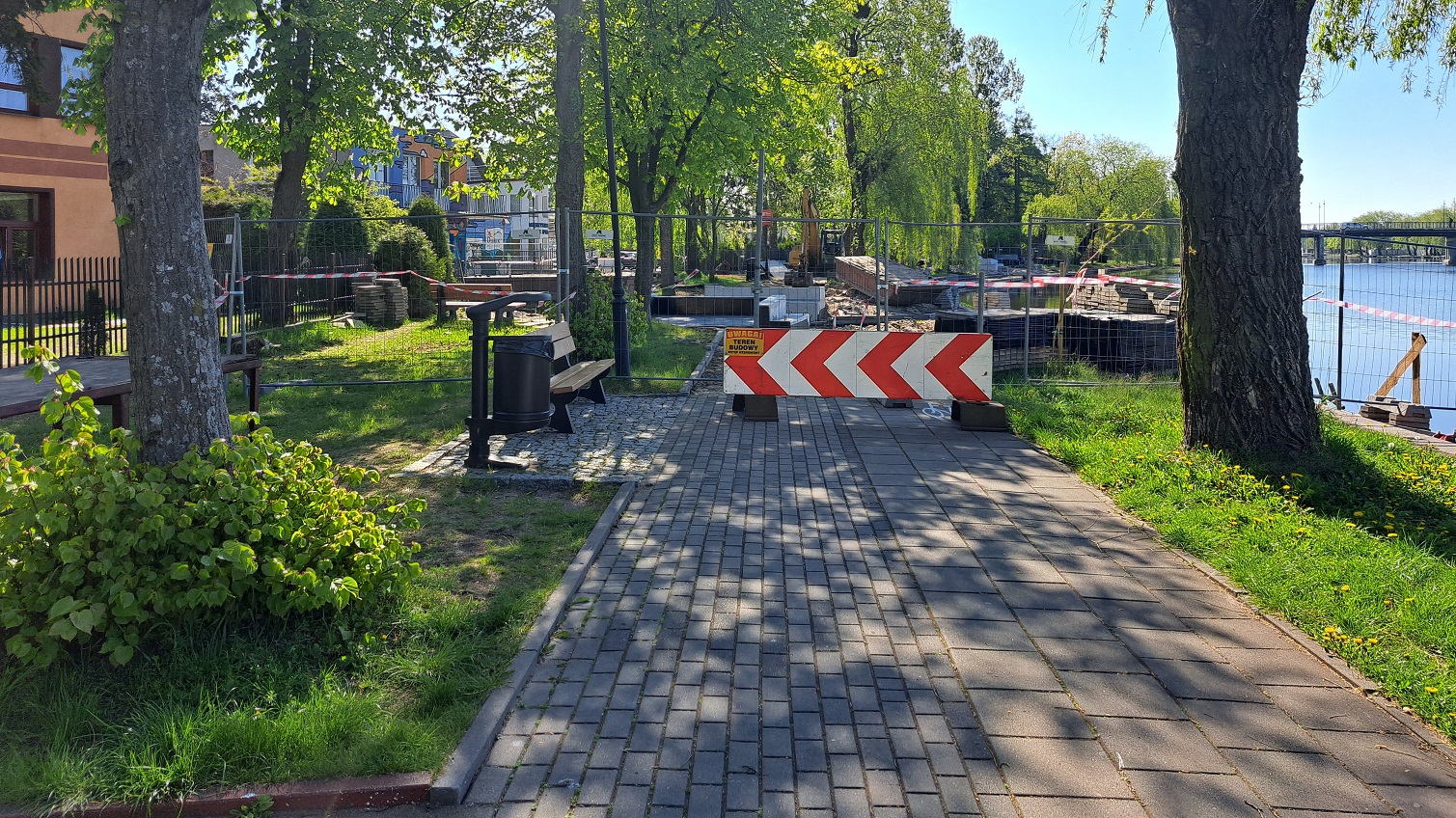 Augustów. Turyści jeszcze poczekają na kładki
