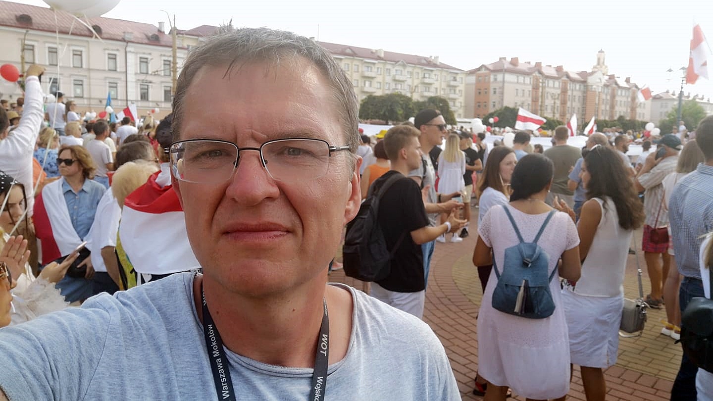 Sąd w Grodnie skazał Andrzeja Poczobuta na osiem lat więzienia